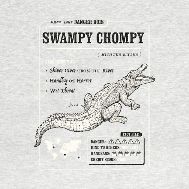 Swampy Chompy by dumbshirts